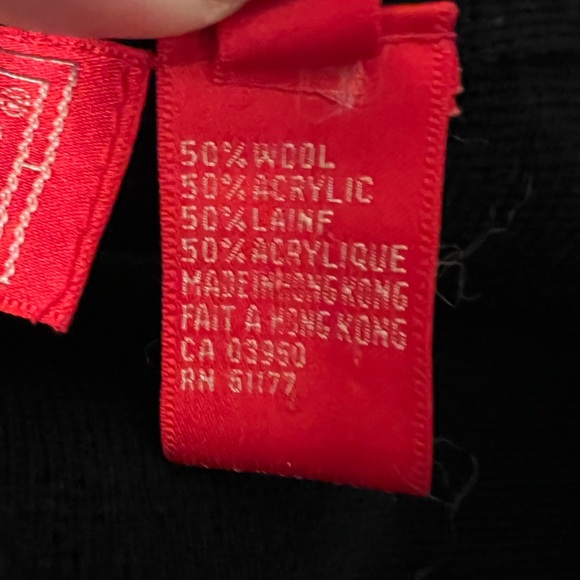 Alain Manoukian womens wool blend sleeveless black dress with front pockets M - Picture 5 of 7